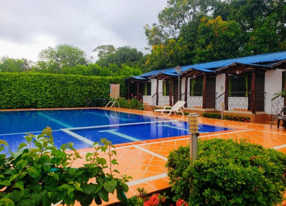 Cabanas El Saman Villavicencio Apiay Exterior foto